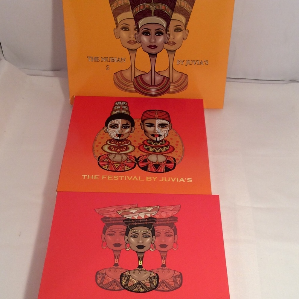 Juvia’s Place 3 Palettes Saharan,Nubian,Festival